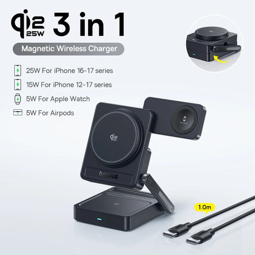 Qi2.2 25W Magnetic Wireless Charger
