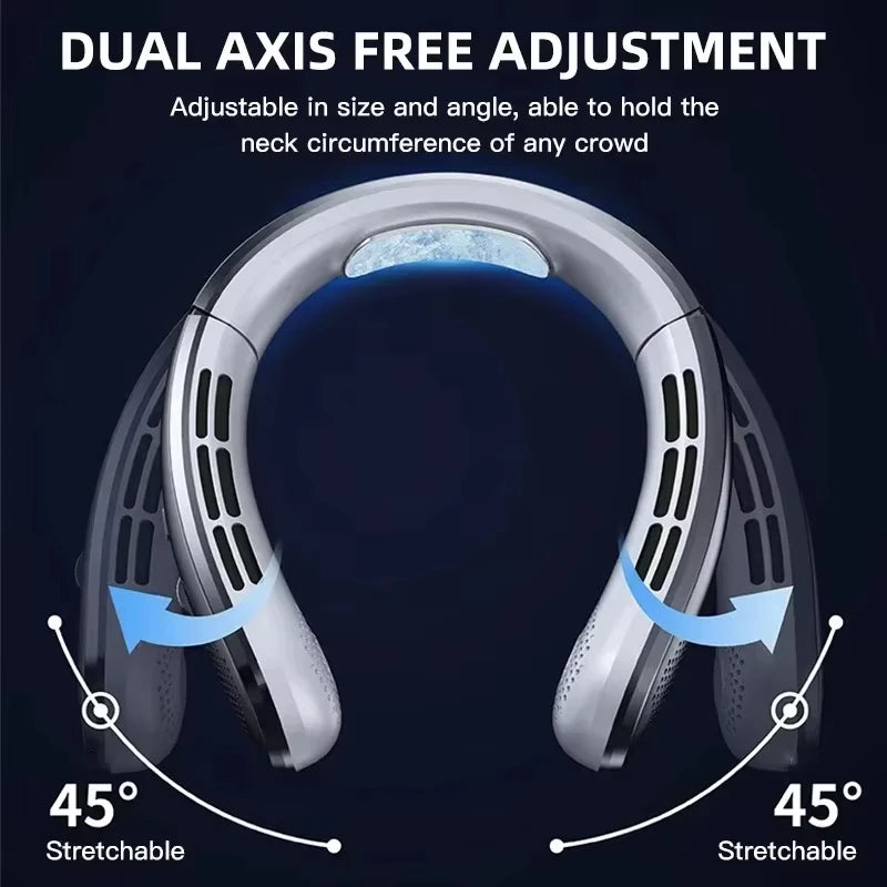 USB Rechargeable Bladeless Neck Fan